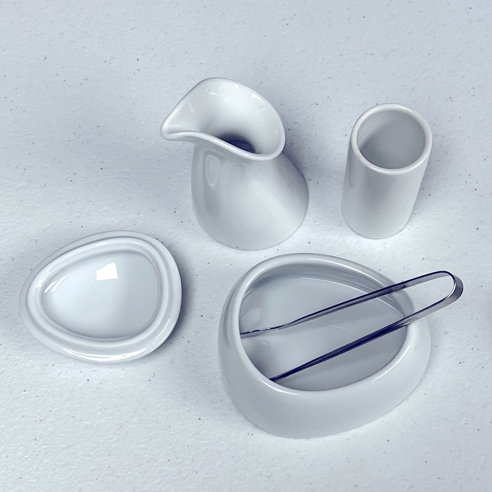 Chic 7 pc Ceramic Dining Set